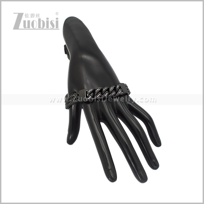 Stainless Steel Bracelet b011184H