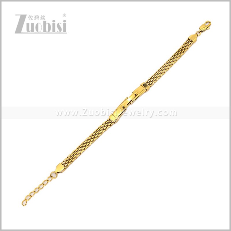 Stainless Steel Bracelet b011180G