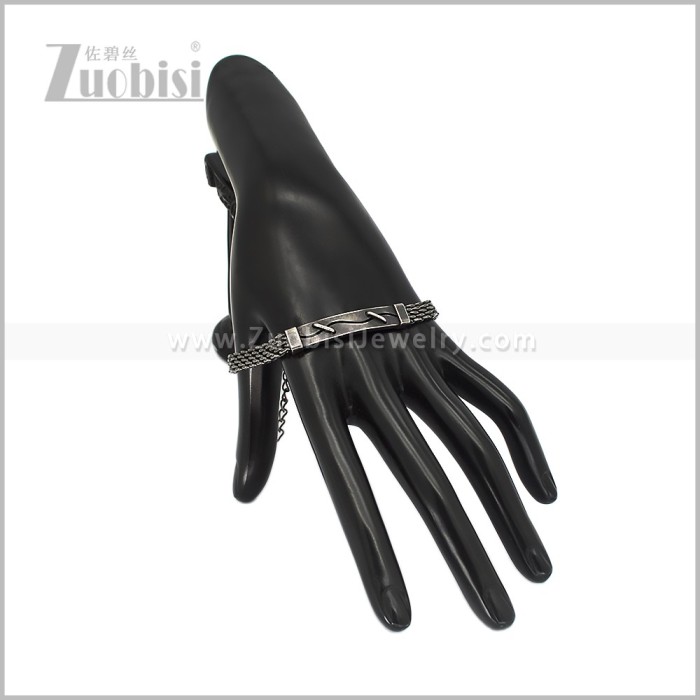 Stainless Steel Bracelet b011187S2