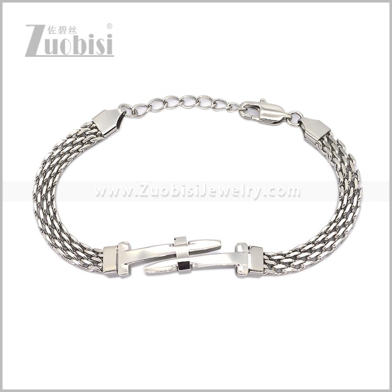 Stainless Steel Bracelet b011188S