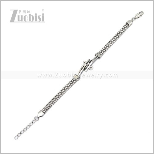 Stainless Steel Bracelet b011181S