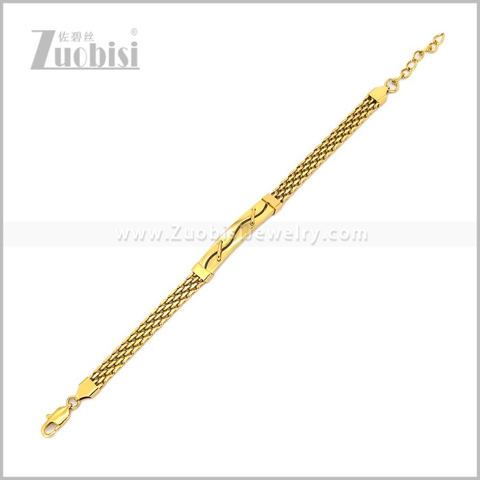 Stainless Steel Bracelet b011187G