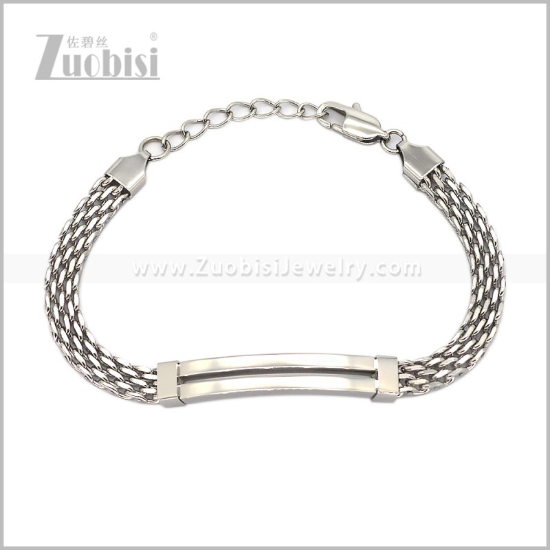 Stainless Steel Bracelet b011189S