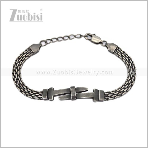 Stainless Steel Bracelet b011188S2