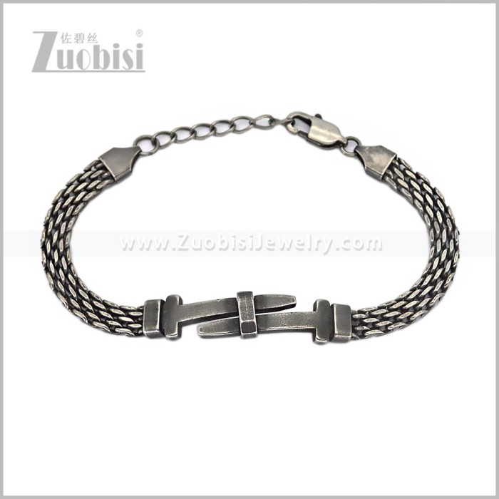 Stainless Steel Bracelet b011188S2