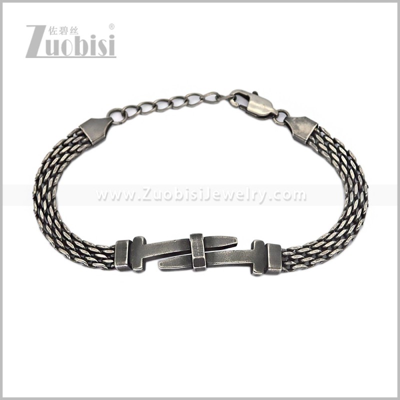 Stainless Steel Bracelet b011188S2