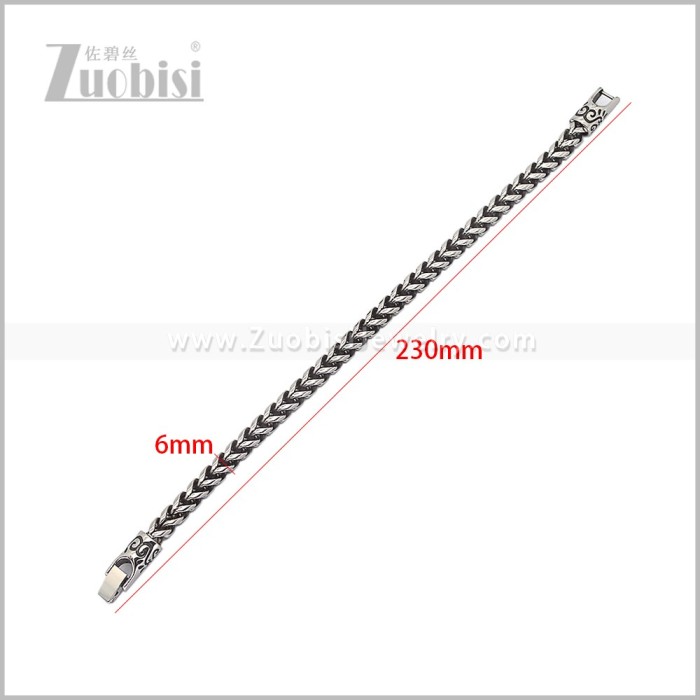 Stainless Steel Bracelet b011217S