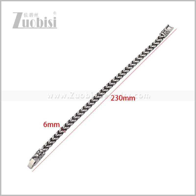 Stainless Steel Bracelet b011217S