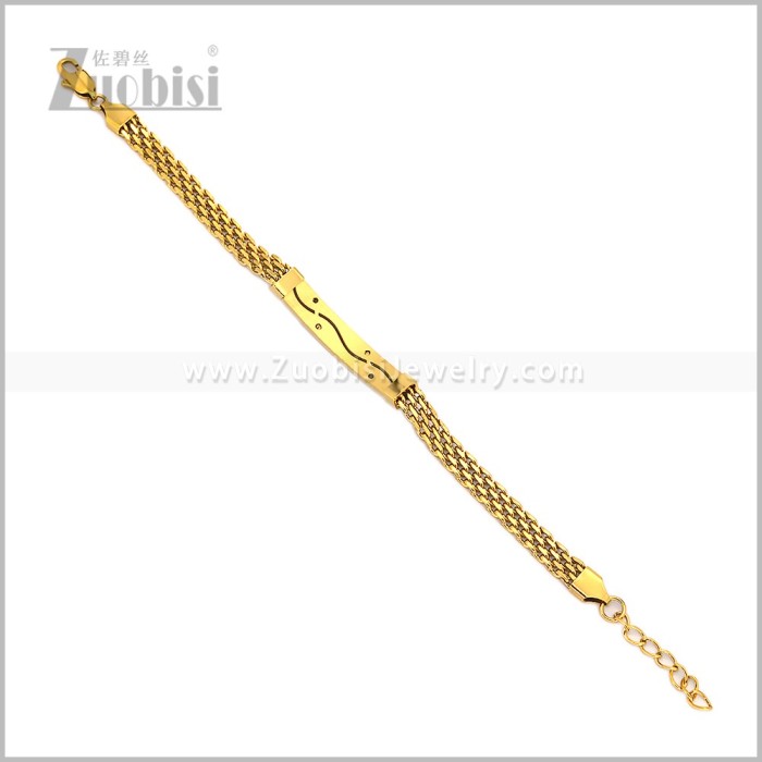 Stainless Steel Bracelet b011187G