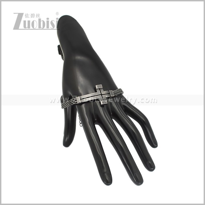 Stainless Steel Bracelet b011178S2