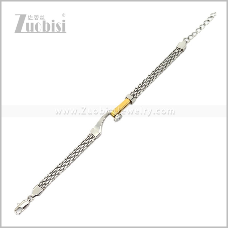 Stainless Steel Bracelet b011183SG