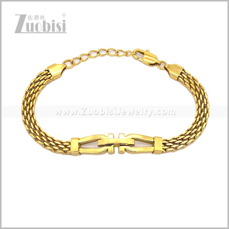 Stainless Steel Bracelet b011186G