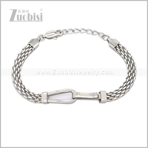 Stainless Steel Bracelet b011175S