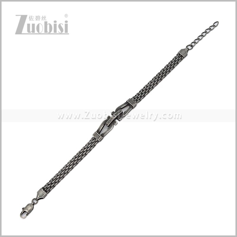 Stainless Steel Bracelet b011186S2