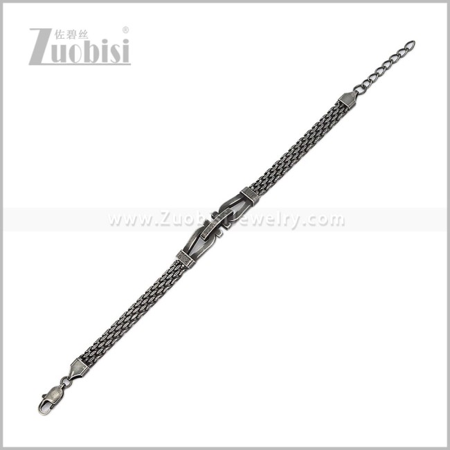 Stainless Steel Bracelet b011186S2