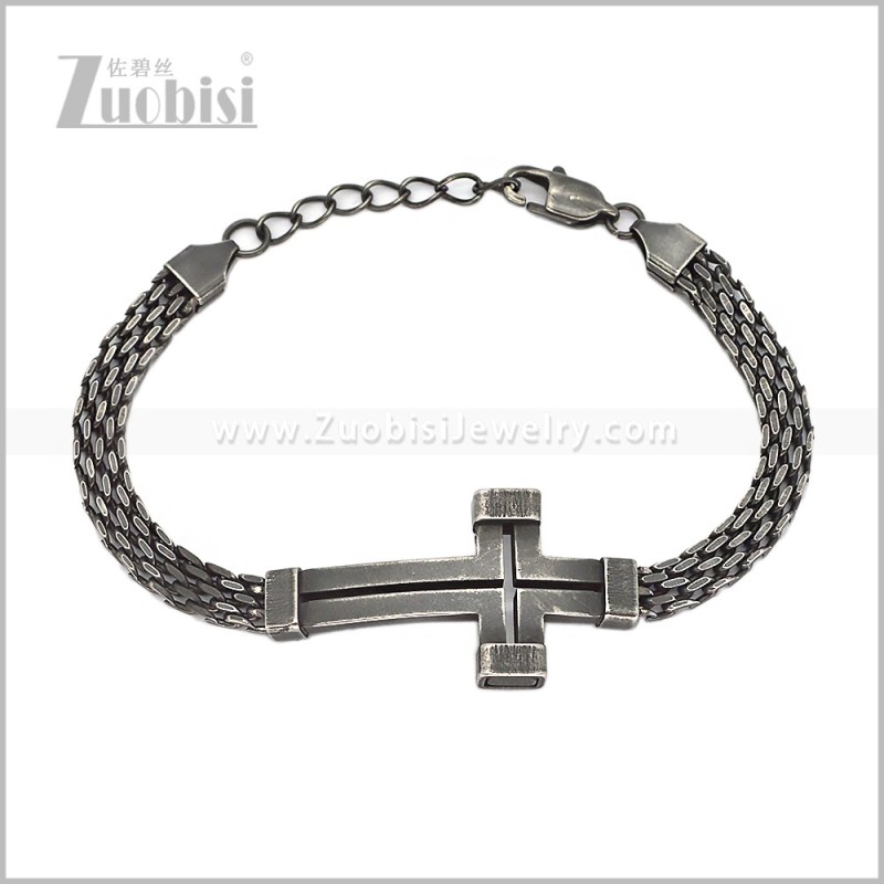 Stainless Steel Bracelet b011178S2