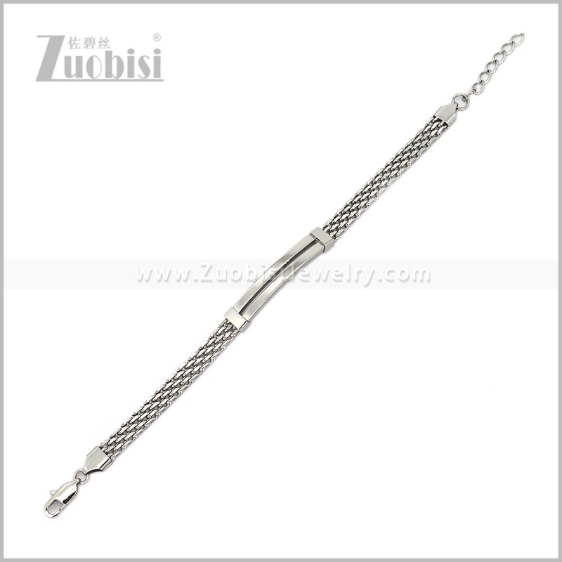 Stainless Steel Bracelet b011189S