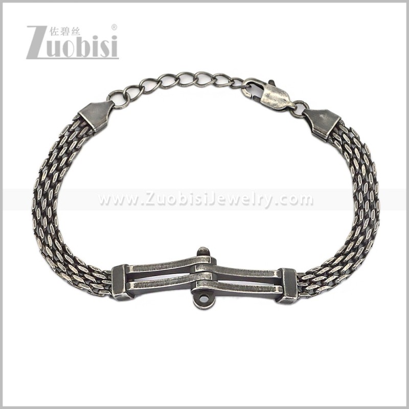 Stainless Steel Bracelet b011179S2