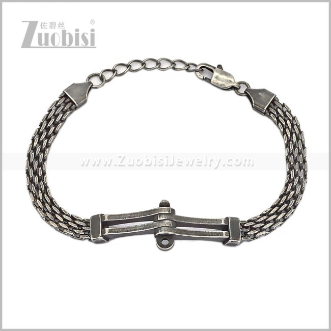 Stainless Steel Bracelet b011179S2