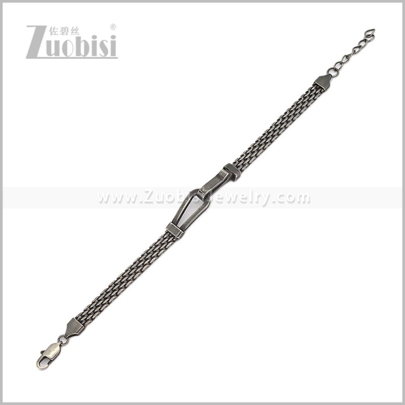 Stainless Steel Bracelet b011175S2