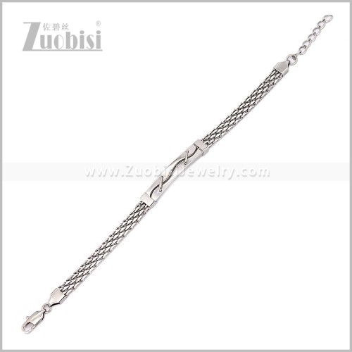 Stainless Steel Bracelet b011187S