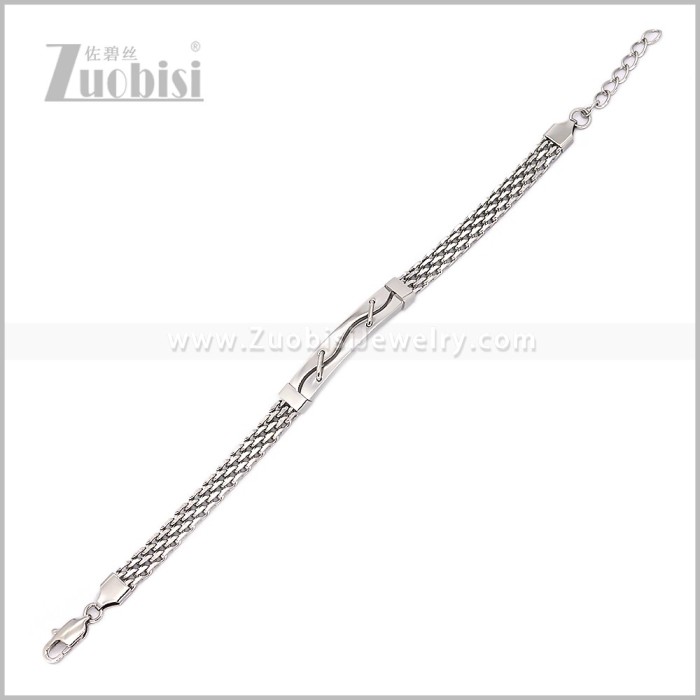 Stainless Steel Bracelet b011187S
