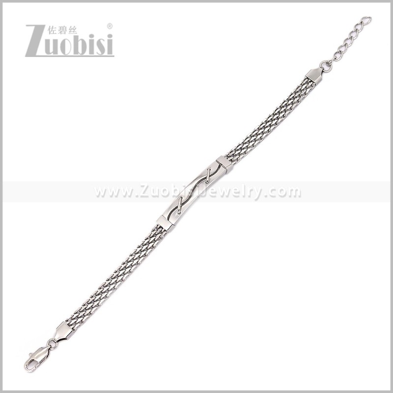Stainless Steel Bracelet b011187S