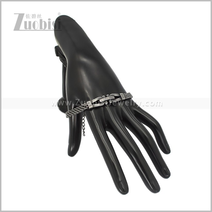 Stainless Steel Bracelet b011186S2