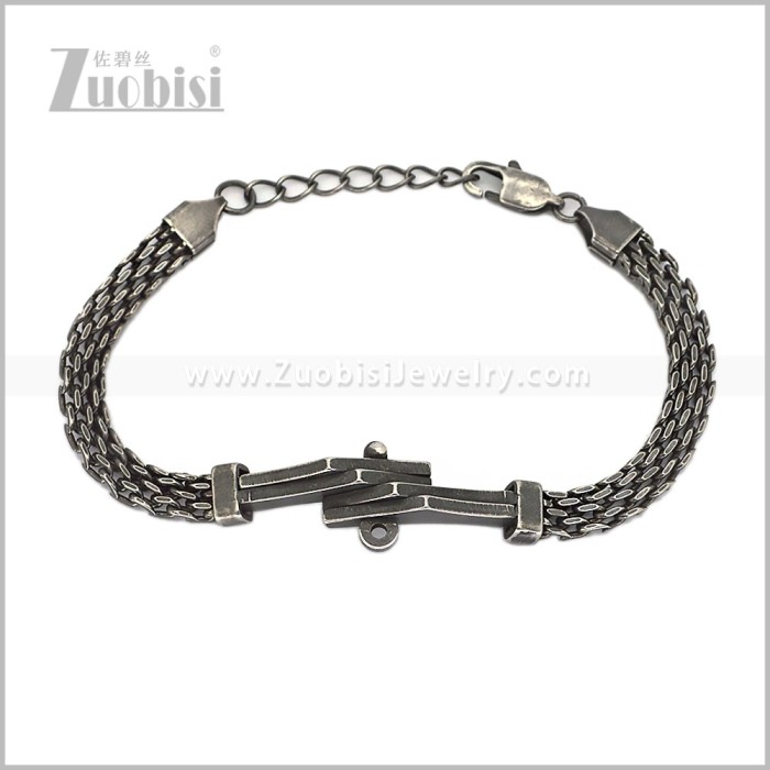 Stainless Steel Bracelet b011181S2