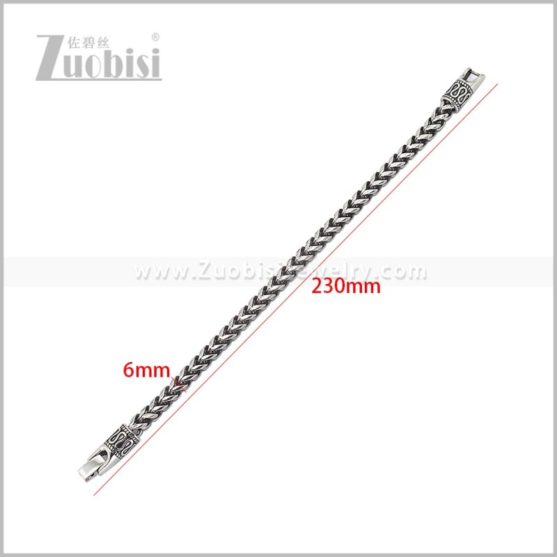 Stainless Steel Bracelet b011218S
