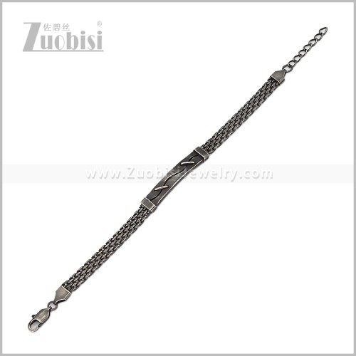 Stainless Steel Bracelet b011187S2