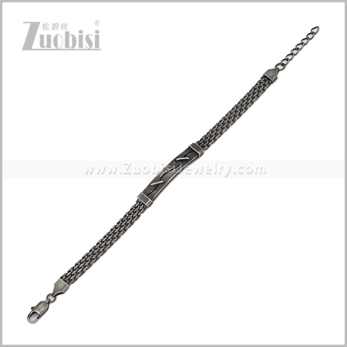 Stainless Steel Bracelet b011187S2