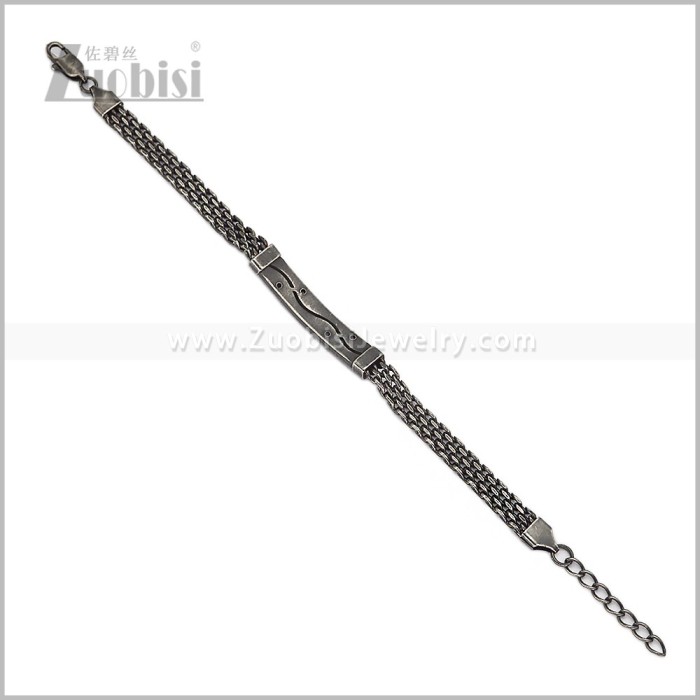 Stainless Steel Bracelet b011187S2