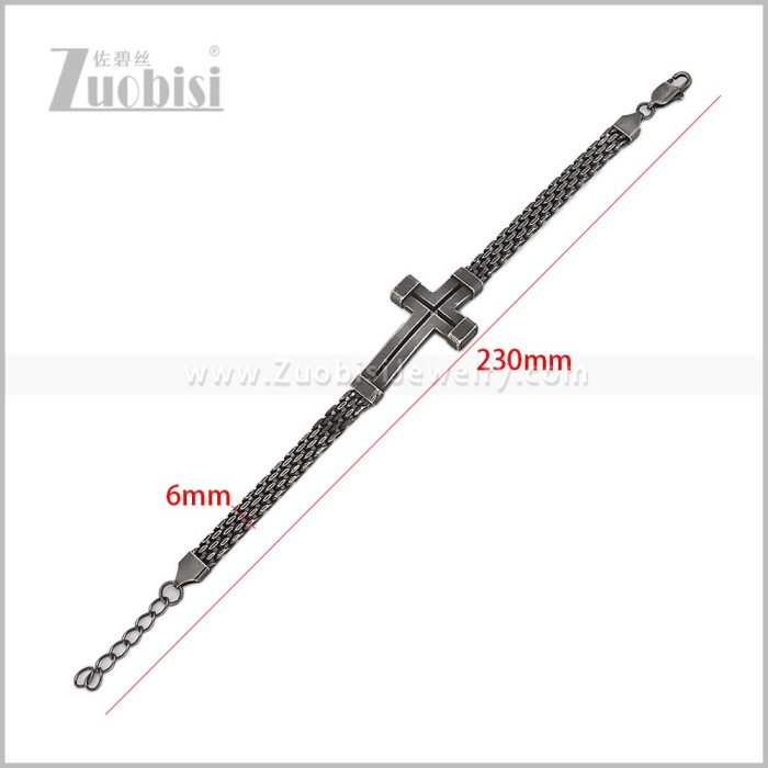 Stainless Steel Bracelet b011178S2
