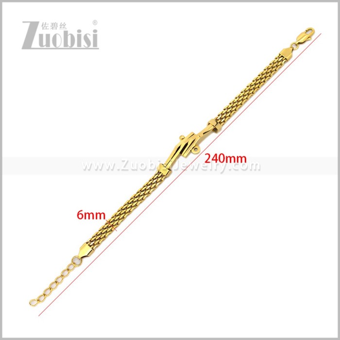 Stainless Steel Bracelet b011181G