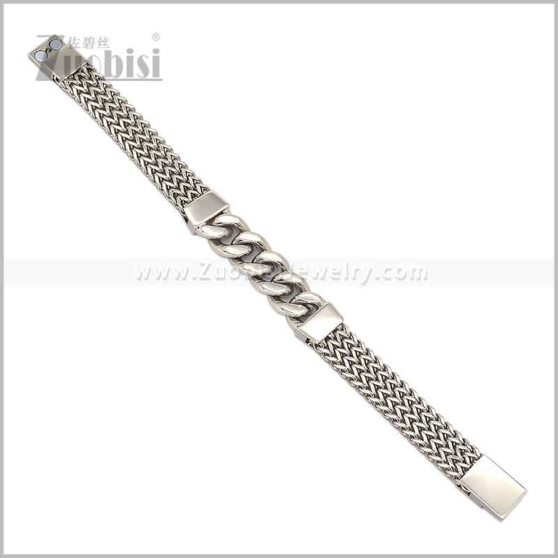 Stainless Steel Bracelet b011184S