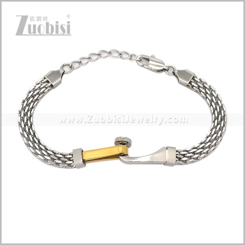 Stainless Steel Bracelet b011183SG
