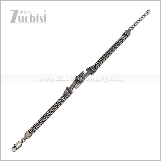 Stainless Steel Bracelet b011188S2