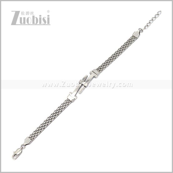 Stainless Steel Bracelet b011188S