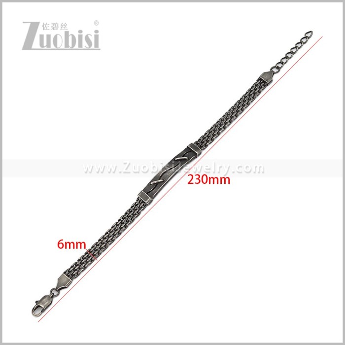 Stainless Steel Bracelet b011187S2