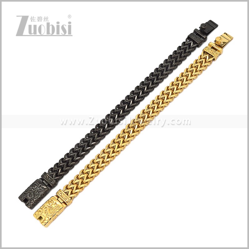 Stainless Steel Bracelet b011185H