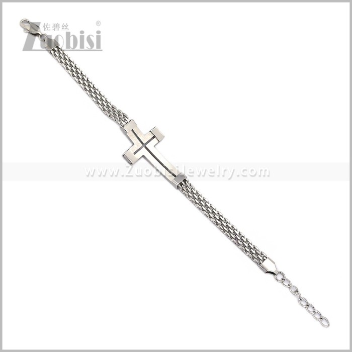 Stainless Steel Bracelet b011178S