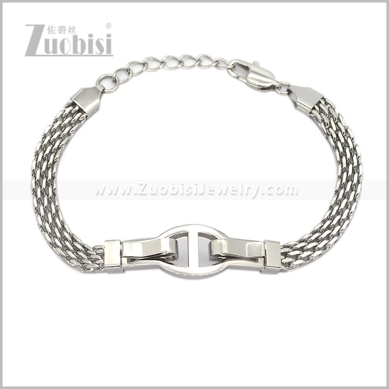 Stainless Steel Bracelet b011177S