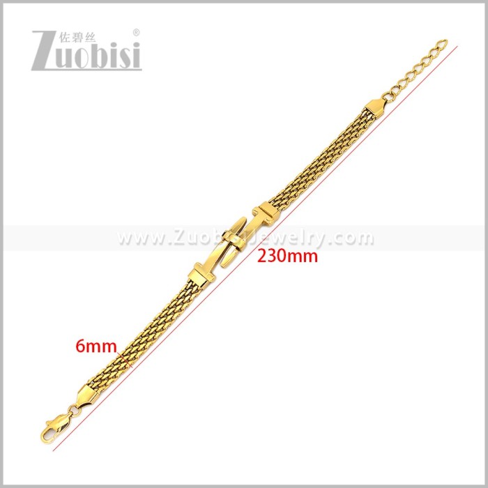 Stainless Steel Bracelet b011188G