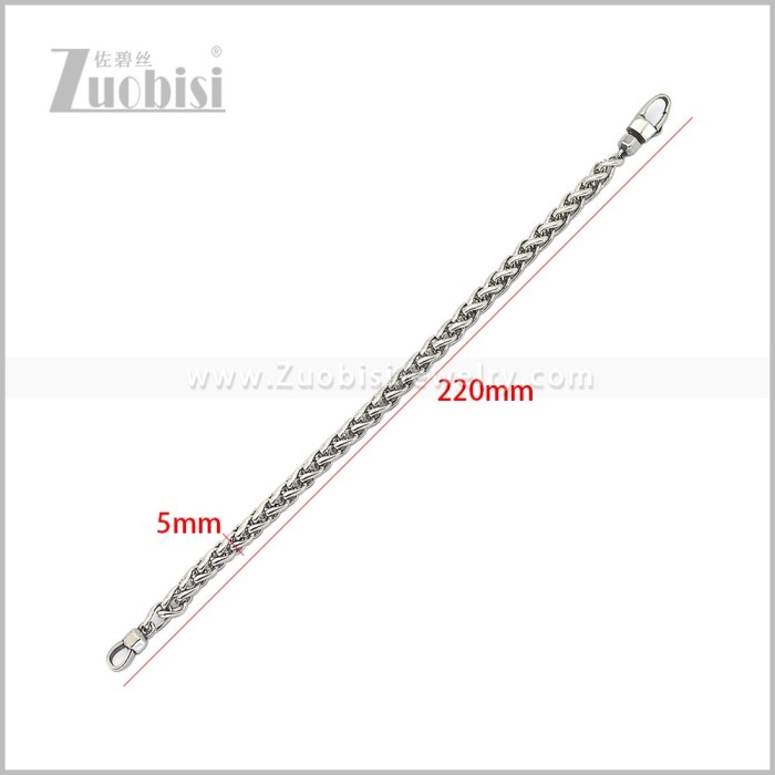 Stainless Steel Bracelet b011215S