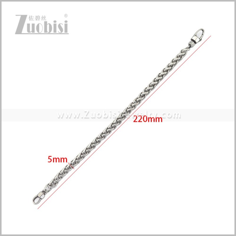Stainless Steel Bracelet b011215S