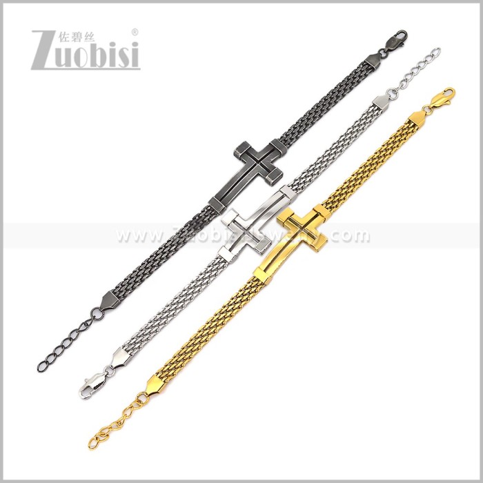 Stainless Steel Bracelet b011178S2