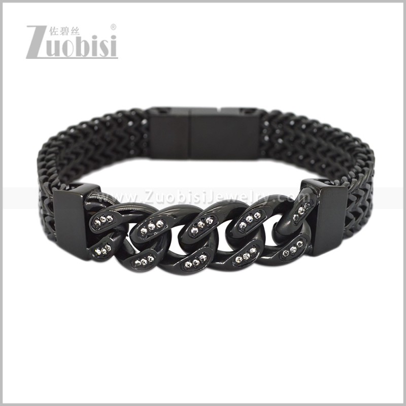 Stainless Steel Bracelet b011184H