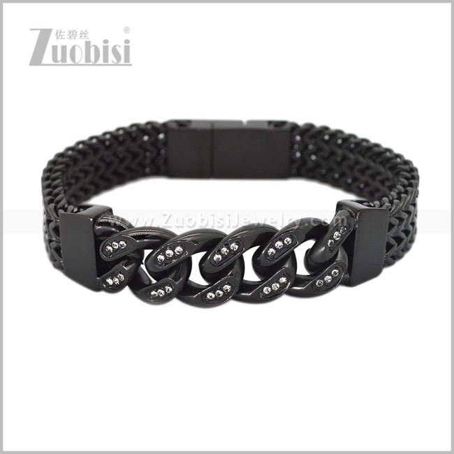 Stainless Steel Bracelet b011184H