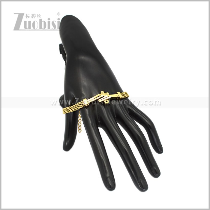 Stainless Steel Bracelet b011181G